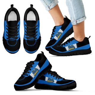 Cross Thread Seamless Beautiful Logo UCLA Bruins Sneakers