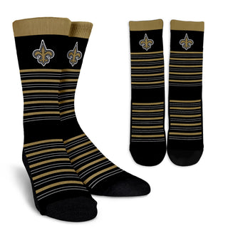 Amazing Circle Charming New Orleans Saints Crew Socks