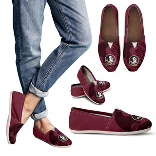 Enormous Logo Mix Tiny Logo Fantastic Florida State Seminoles Casual Shoes