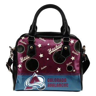 Personalized American Hockey Awesome Colorado Avalanche Shoulder Handbag