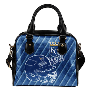 Couple Helmet Enchanting Logo Kansas City Royals Shoulder Handbags