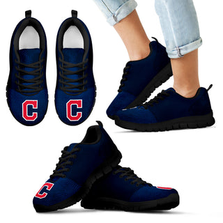Seamless Line Magical Wave Beautiful Cleveland Indians Sneakers