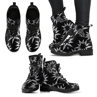 Dizzy Motion Amazing Designs Logo Chicago White Sox Boots