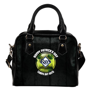 Retro Scene Lovely Shining Patrick's Day Tampa Bay Rays Shoulder Handbags