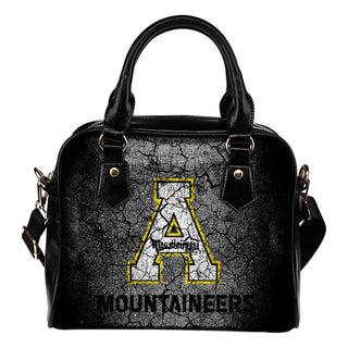 Wall Break Appalachian State Mountaineers Shoulder Handbags Women Purse
