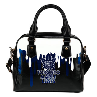 Color Leak Down Colorful Toronto Maple Leafs Shoulder Handbags