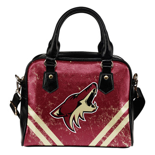 Couple Curves Light Good Logo Arizona Coyotes Shoulder Handbags