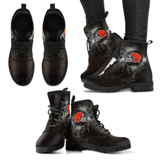 Secret Green Sun And Moon Dreamcatcher Cleveland Browns Boots
