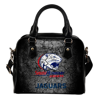 Wall Break South Alabama Jaguars Shoulder Handbags Women Purse