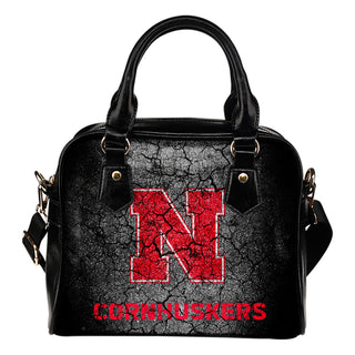 Wall Break Nebraska Cornhuskers Shoulder Handbags Women Purse