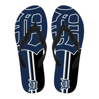 Detroit Tigers Fan Gift Two Main Colors Flip Flops