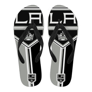 Los Angeles Kings Fan Gift Two Main Colors Flip Flops