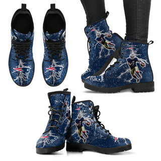 Player Running Inspring Fast New England Patriots Boots