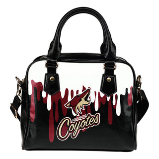 Color Leak Down Colorful Arizona Coyotes Shoulder Handbags