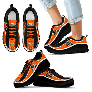 Vintage Color Flag San Francisco Giants Sneakers