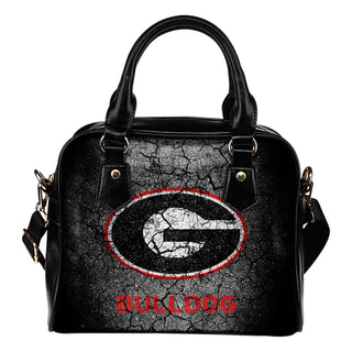 Wall Break Georgia Bulldogs Shoulder Handbags Women Purse