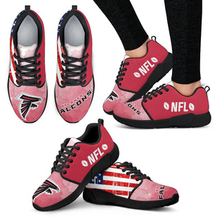 Simple Fashion Atlanta Falcons Shoes Athletic Sneakers