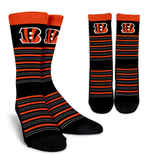 Amazing Circle Charming Cincinnati Bengals Crew Socks