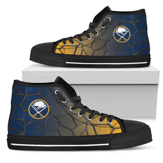 Colors Air Cushion Buffalo Sabres Gradient High Top Shoes