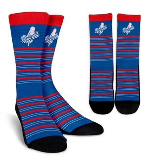 Amazing Circle Charming Los Angeles Dodgers Crew Socks