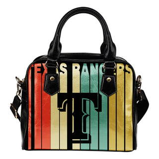 Texas Rangers Vintage Silhouette Shoulder Handbags - Best Funny Store