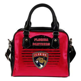 Back Fashion Round Charming Florida Panthers Shoulder Handbags