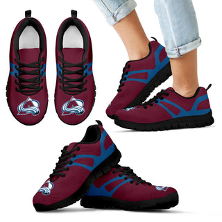 Line Amazing Bottom Colorado Avalanche Sneakers