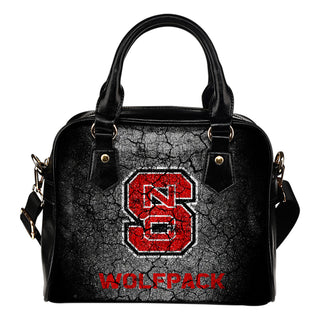 Wall Break North Carolina State Wolfpack Shoulder Handbags Women Purse