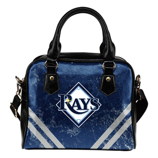 Couple Curves Light Good Logo Tampa Bay Rays Shoulder Handbags