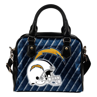 Couple Helmet Enchanting Logo Los Angeles Chargers Shoulder Handbags