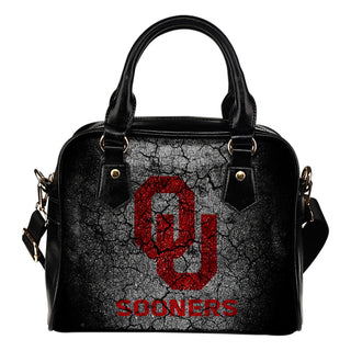 Wall Break Oklahoma Sooners Shoulder Handbags Women Purse