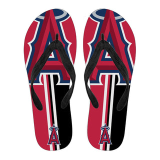 Los Angeles Angels Fan Gift Two Main Colors Flip Flops