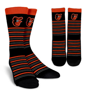Amazing Circle Charming Baltimore Orioles Crew Socks