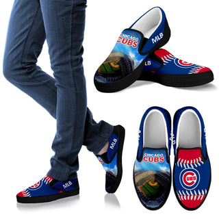 Proud Of Stadium Chicago Cubs Slip-on Shoes