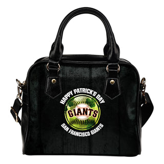 Retro Scene Lovely Shining Patrick's Day San Francisco Giants Shoulder Handbags