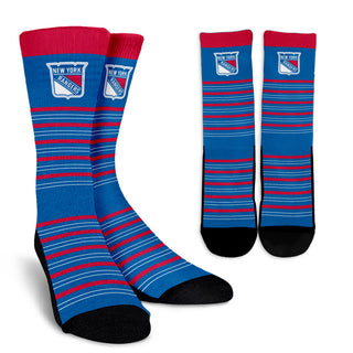 Amazing Circle Charming New York Rangers Crew Socks