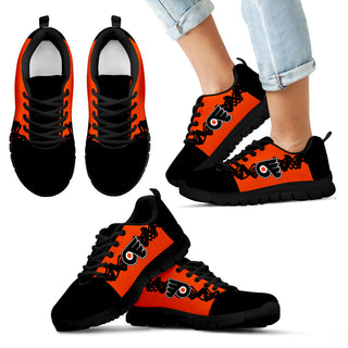 Doodle Line Amazing Philadelphia Flyers  Sneakers V2