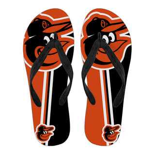 Baltimore Orioles Fan Gift Two Main Colors Flip Flops