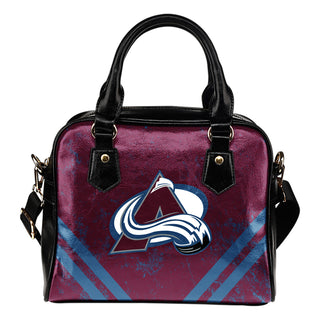 Couple Curves Light Good Logo Colorado Avalanche Shoulder Handbags