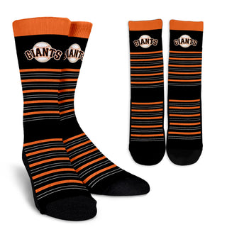 Amazing Circle Charming San Francisco Giants Crew Socks