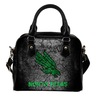 Wall Break North Texas Mean Green Shoulder Handbags Women Purse