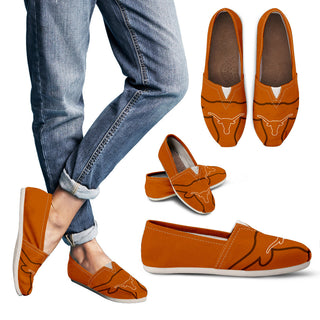 Enormous Logo Mix Tiny Logo Fantastic Texas Longhorns Casual Shoes