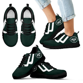 Line Bottom Straight New York Jets Sneakers