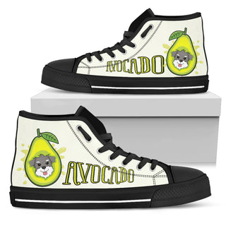 Avocado Schnauzer High Top Shoes