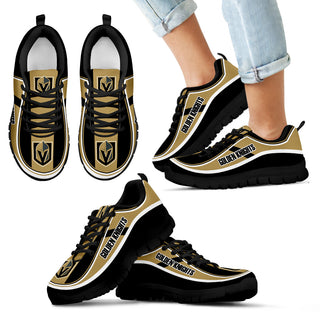 Vintage Color Flag Vegas Golden Knights Sneakers