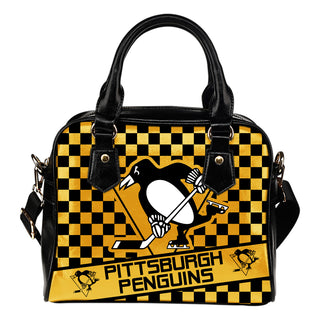 Different Fabulous Banner Pittsburgh Penguins Shoulder Handbags