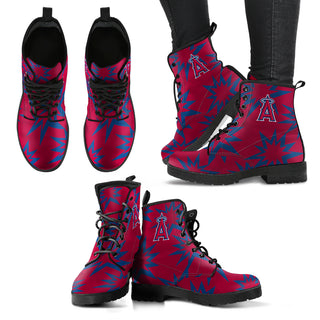 Dizzy Motion Amazing Designs Logo Los Angeles Angels Boots