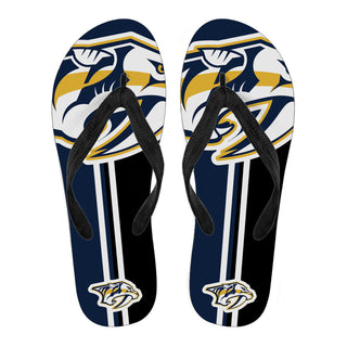 Nashville Predators Fan Gift Two Main Colors Flip Flops