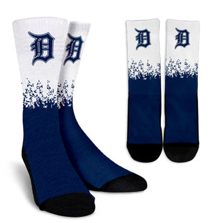 Exquisite Fabulous Pattern Little Pieces Detroit Tigers Crew Socks