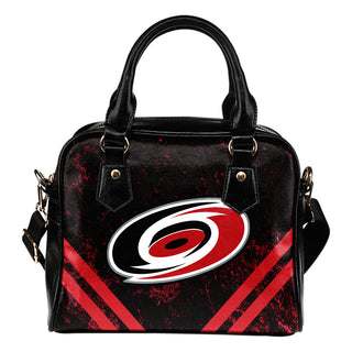 Couple Curves Light Good Logo Carolina Hurricanes Shoulder Handbags